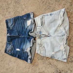 Jean shorts (2 pair)